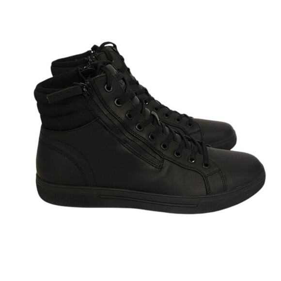 ALDO Men’s Preralithh Leather Ankle Boots Black 9.5 - Picture 7 of 11